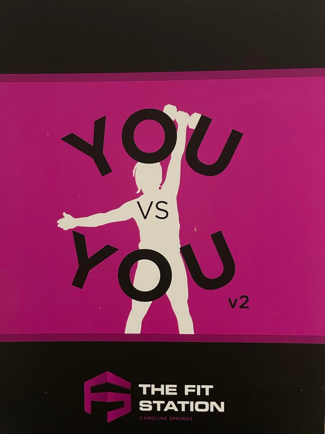 YOU VS YOU PROJECT - VERSION 2 (8 weeks of Meals, Training Programs, Info & More)